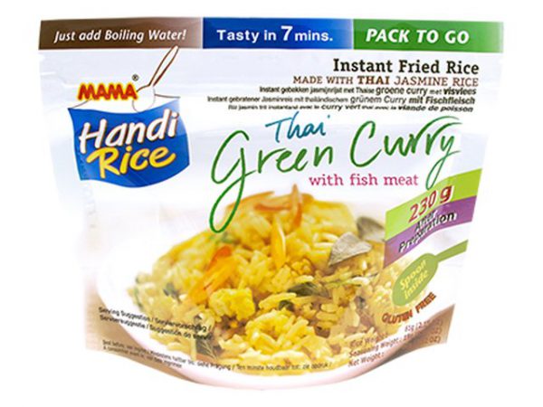 MAMA Instant Rice Green Curry Fish