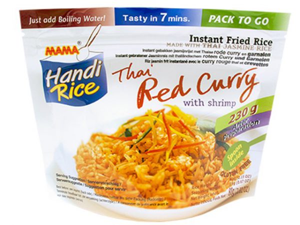 MAMA Instant Rice Red Curry Shrimp