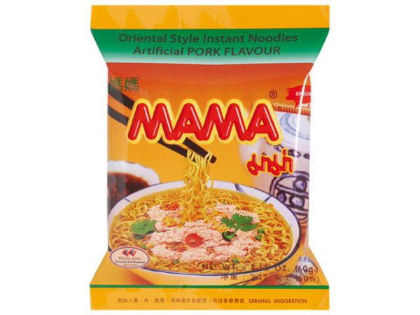 MAMA Instant Noodles Pork 3x90g