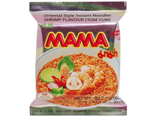 MAMA Instant Noodles Shrimp 3x60g