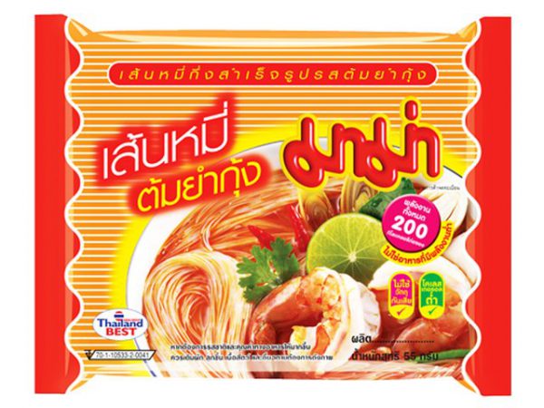Mama-instant-bean-vermicelli-tom-yam-goong 3x40g