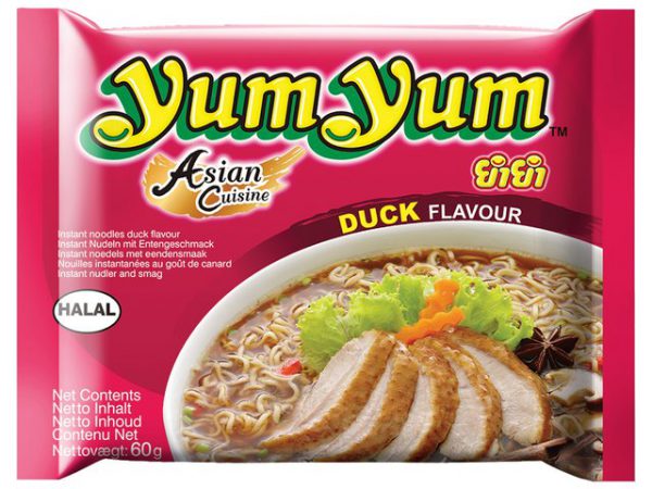 YumYum Instant Duck Noodles 3X60g