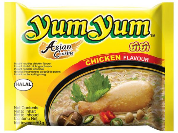 YumYum . Instant Chicken Noodles 3x60g