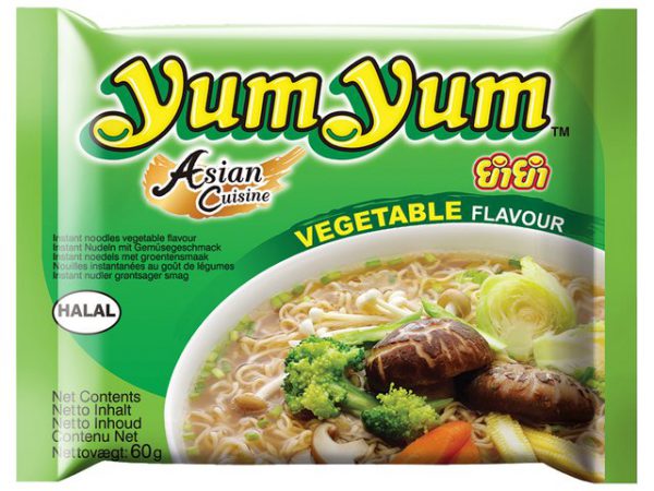YumYum Instant Vegetable Noodles 3X60g