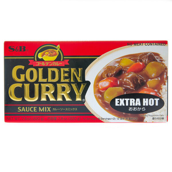 S&B Golden Curry Extra Hot