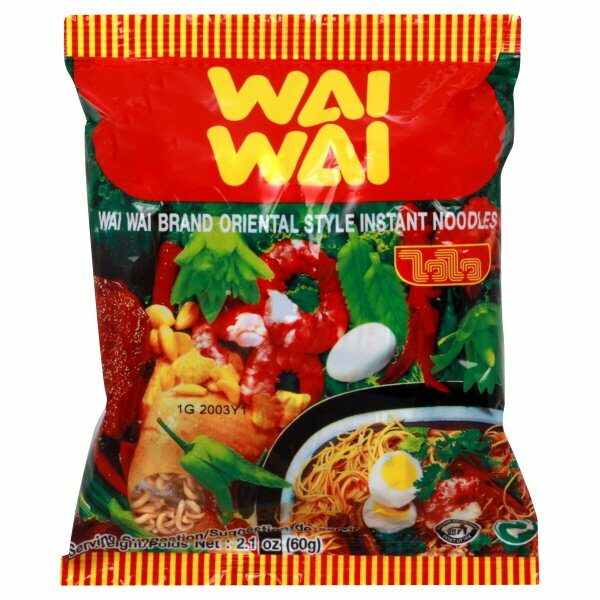 Wai Wai Instant Noodle Oriental Style 3X60g