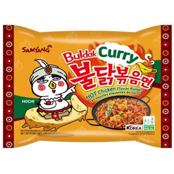 Samyang Curry Hot Chicken Ramen Noodler