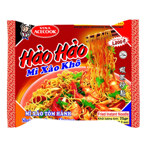 ACECOOK Hao Hao Instant Noodle Shrimp & Onion 3x74g