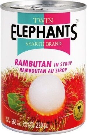 Twin Elephants Rambutan in Syrup