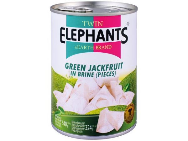 Twin Elephants Green Jackfruit in Pieces