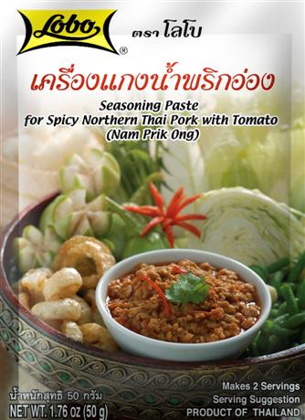 LOBO Nam Prik Ong Spicy Thai Pork Paste,