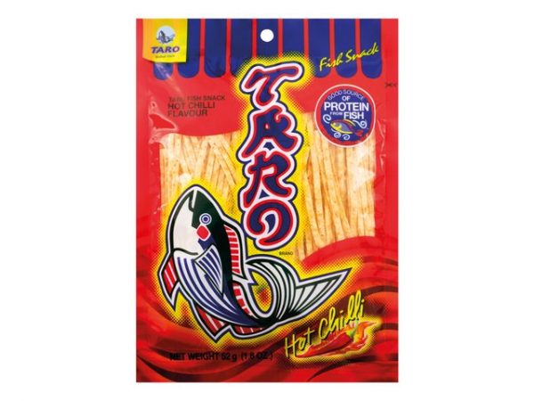 Taro Hot Chilli Fish Snack