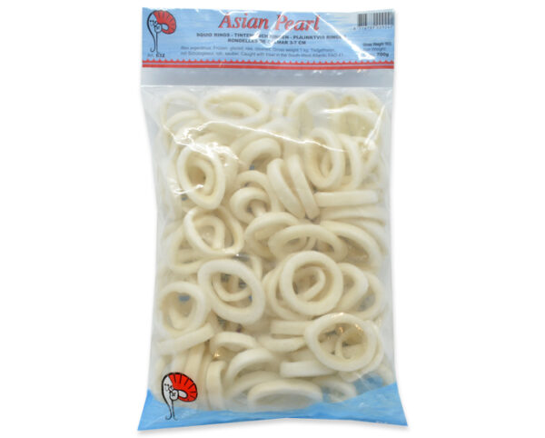 Seafood  SQUID RINGS RAW CLEANED