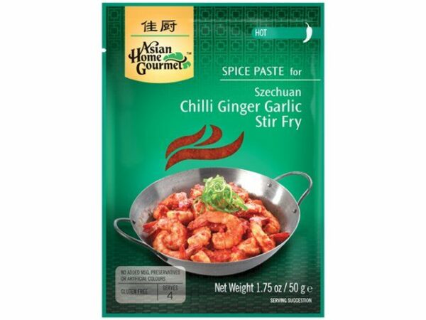 AHG Szechuan Chilli-Ginger-Garlic Stir-Fry