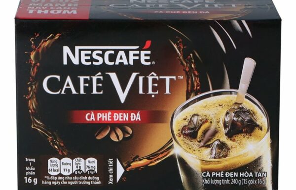 Nescafe Cafe Viet Black Iced Coffee Cafe Den Da