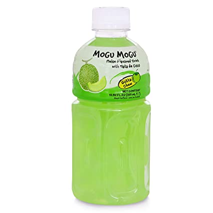 Mogu Mogu Melon Drink with Nata de Coco