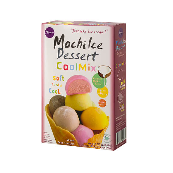 ICE BAR Mochi Ice with Assorted Flavours,