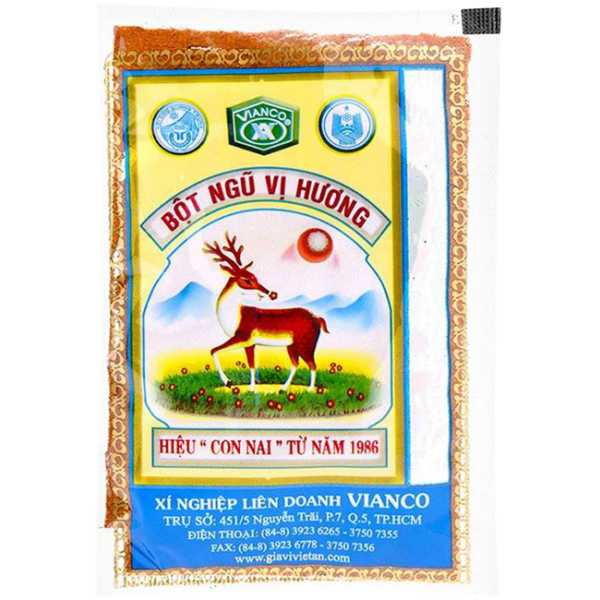 Viet Nam 5 Spice Powder  Ngu Vi Huong