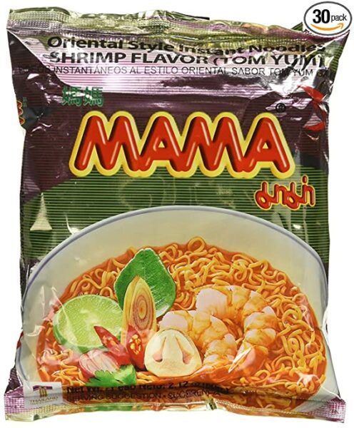 MAMA Instant Noodles Shrimp 3x90g