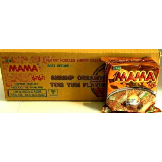 MAMA Instant Noodles Shrimp Creamy 20x90g