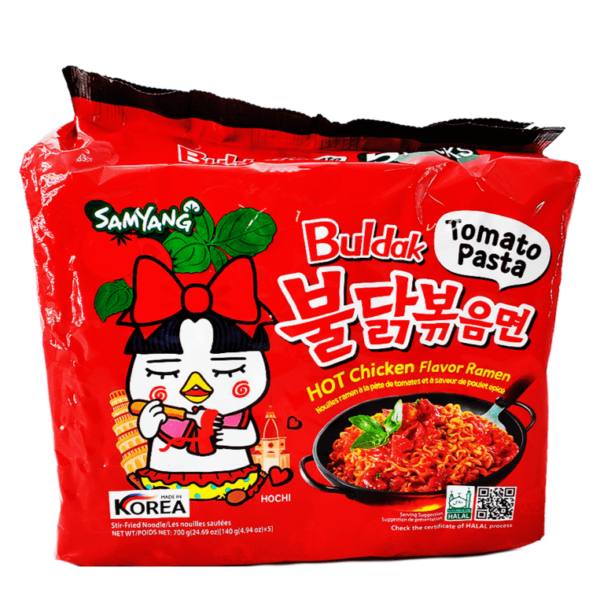 SamYang Hot Chicken Ramen Tomato Paste  5X140g