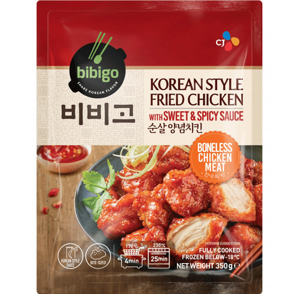 BIBIGO Korean Style Fried Chicken with Sweet & Spicy sauce