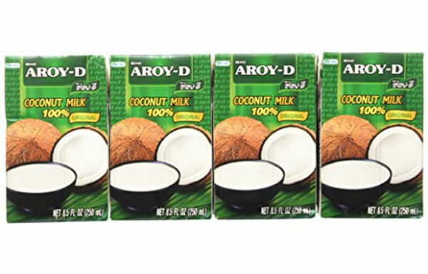 AROY-D  Coconut Milk (UHT) 17,5% Fat 6 PACK