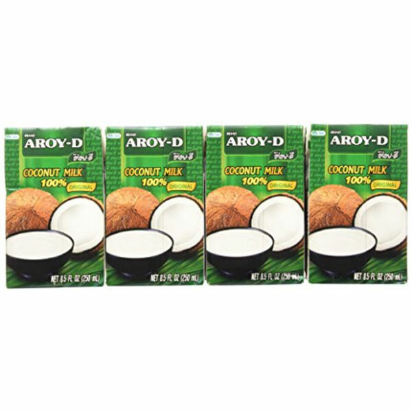 AROY-D  Coconut Milk (UHT) 17,5% Fat 6 PACK