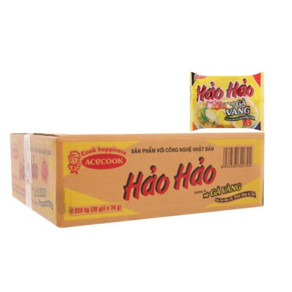 ACECOOK Hao Hao Instant Noodle Chicken 30x74g