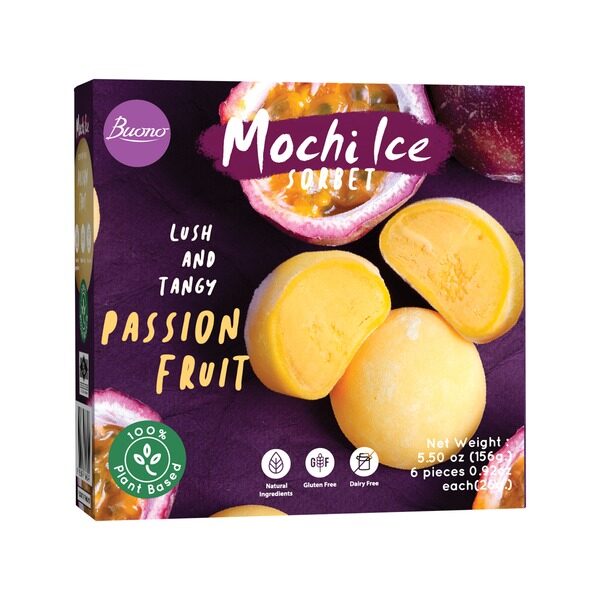 ICE BAR Mochi Ice Sorbet Passion Fruit