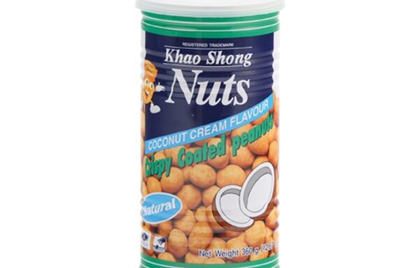 khao shong Crispy Coconut Coated Peanuts