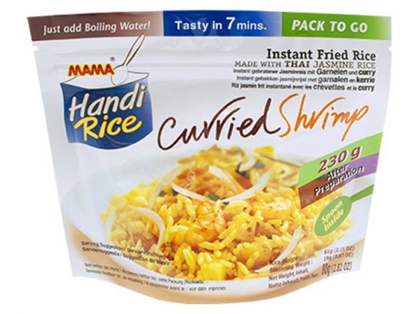 MAMA Instant Rice Curried Shrimp