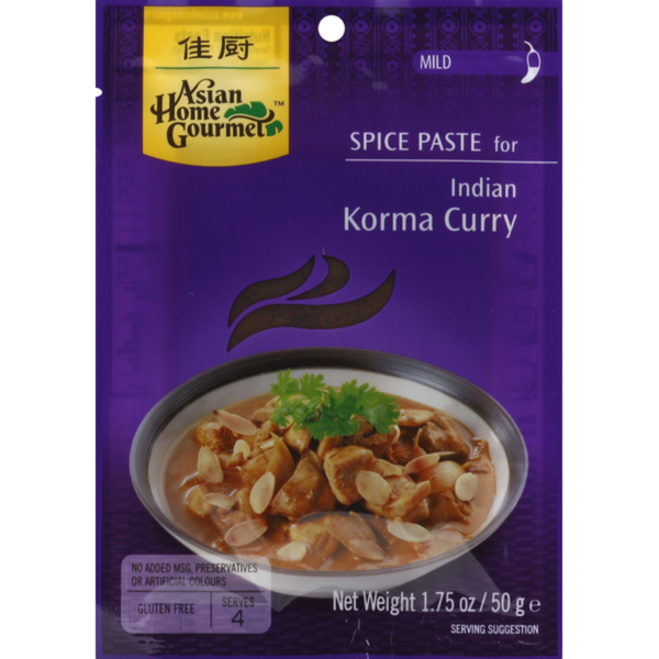 AGH Indian Korma Curry Spice Paste