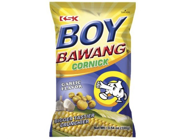 Boy Bawang Garlic Corn Snacks