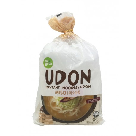 ALLGROO Udon Instant Noodles miso