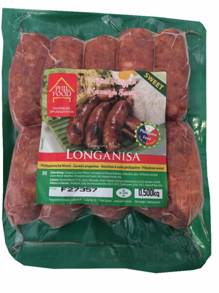 Longanisa Sweet Philippino Pork Sausage