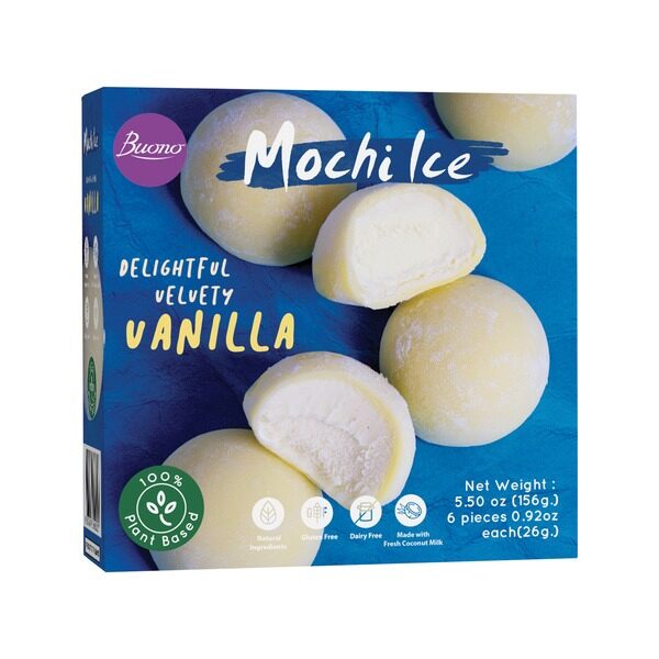 ICE BAR Mochi Ice Vanilla