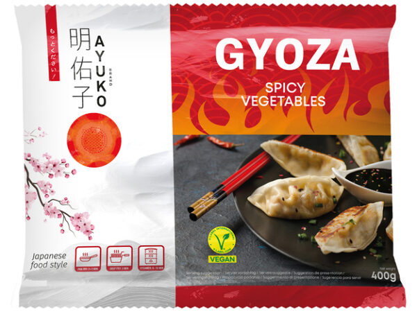 Gyoza w. spicy vegetables AYUKO